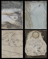 Pierre-Yves TREMOIS: Love, 4 Original Lithographs, 1954