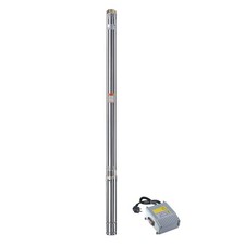 Pompe de Puits 2,5 Pouces 550 W, 8,2 BAR 2700 L / Hauteur Pompe A Puits Profonds