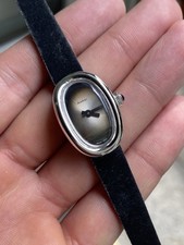 Vintage Swiss Design Margi Baignoire Manual Watch 