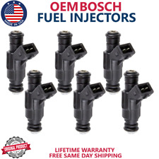 x6 OEM BOSCH Fuel Injectors For 1998 Mercedes Benz ML320 3.2L V6