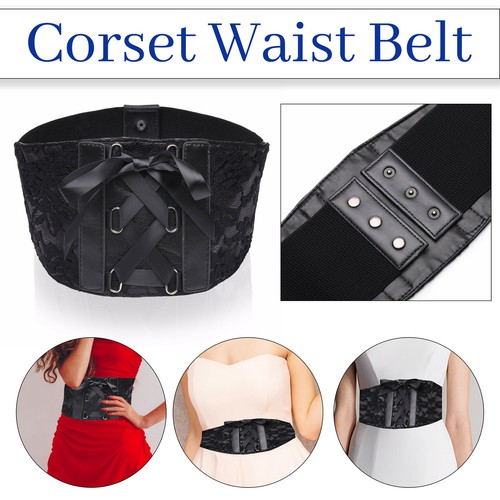 Femmes noir cuir ceinture - noir,