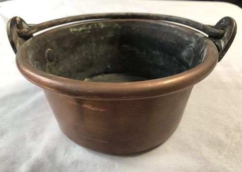 Ancien chaudron cuivre - ancien,
