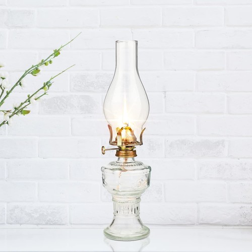 Verre kérosène lampe - 32,