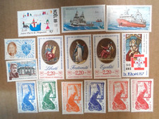 Collection lot St. Pierre and Miquelon 1986-1989