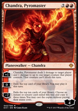 Magic mtg chandra - -,