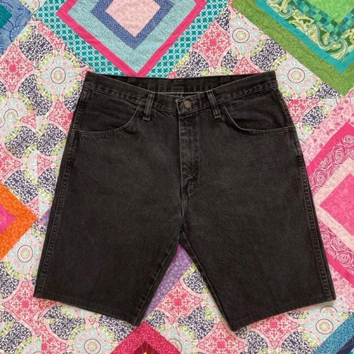 Vintage rustler black denim - vintage,