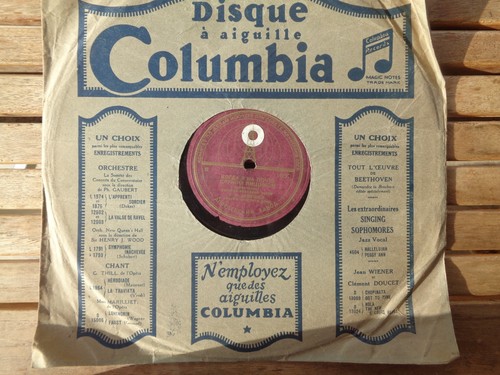 Disque tours folklore russe - disque,