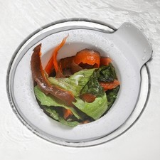 Évier impeccable avec filtration approfondie évier salle de bain passoire bac