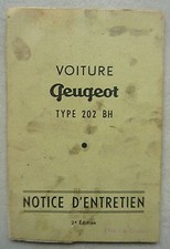 PEUGEOT TYPE 202 BH ancienne