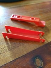 Playmobil 2 Piece Lot for Vintage Red Car Lifter Jack 3520 3439 3524 3147