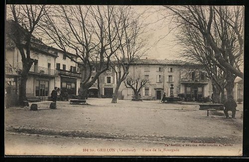 Cpa grillon place la - place, de