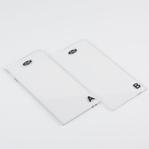 Plaque transparente - plaque, ab,