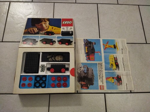 Lego boîte 107 moteur - n°107,