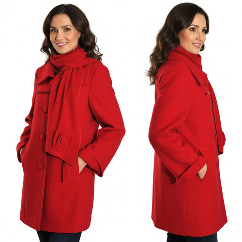 Luxe hiver manteau - luxe, d'hiver