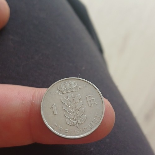 Pièce monnaie belgique 1 - monnaie,