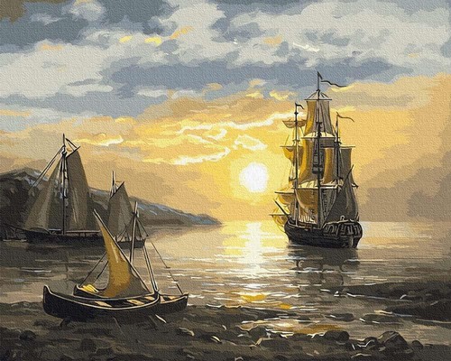 Peinture par numéros cadre - , en