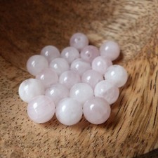Quartz Rose - 5 Perles -