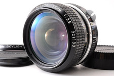 Objectif grand angle Nikon NIKKOR 28mm F3.5 Non-AI MF avec filtre NEAR MINT+ ...