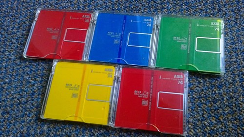 Minidisc axia z - 5, série