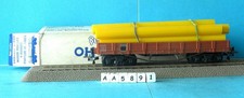 HO HORNBY ACHO 7173  Wagon plat avec tuyaux (V5)AA5891