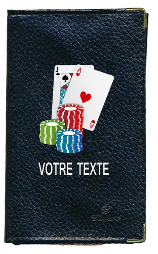 Etui carte grise noir cuir - etui, en