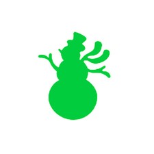 PERFORATRICE BONHOMME DE NEIGE