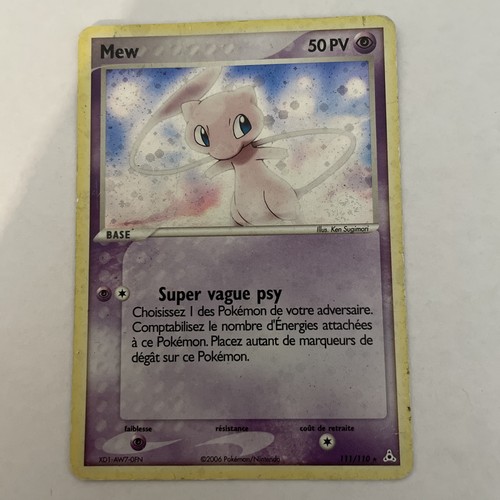 Carte pokémon mew 111 110 - pokémon, 111/110