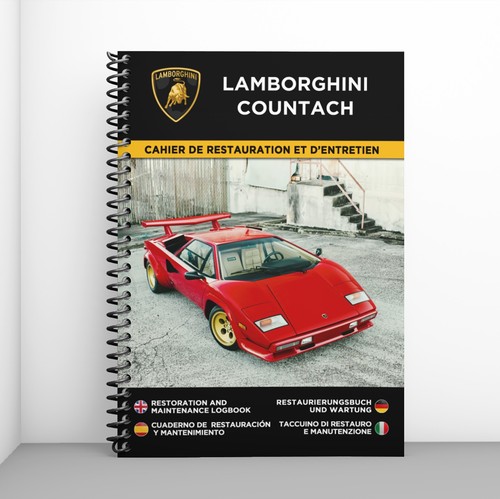 Lamborghini countach cahier - :,