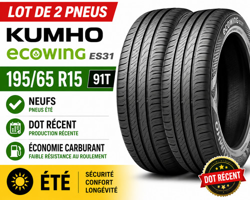 Pneus kumho ecowing - 2,