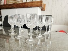 9 Verres A Vin Rouge Cristal