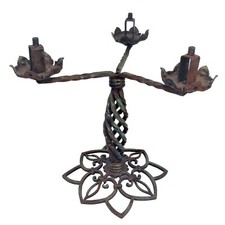 PIED LAMPE CHANDELIER EN FER