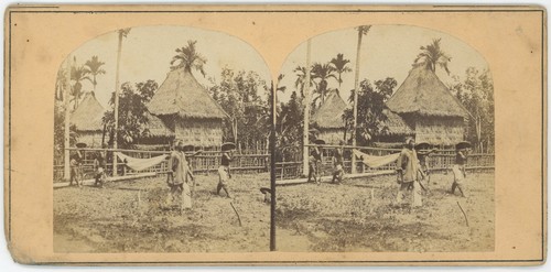 Stéréo circa 1860 jeune - circa,