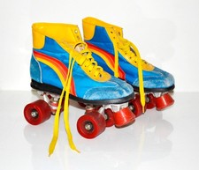 RARE ! authentiques ROLLER  des années 80 - Patins À Roulettes - 100% vintage