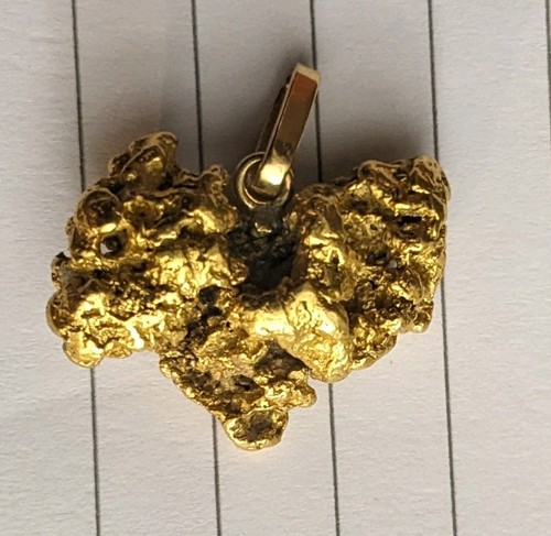 Pépite en pendentif - pépite,