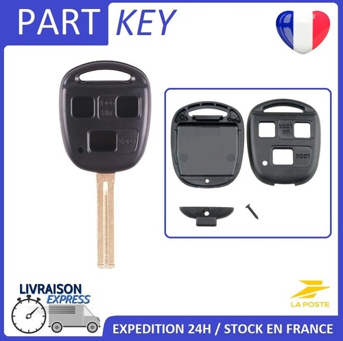 Coque clé lexus bouton - 3,