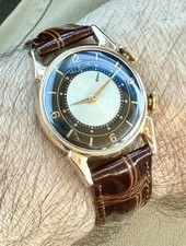 ⏰✨ LeCoultre Memovox Cal. 814 Manual-Wind Alarm 10K Gold-Filled 1950s  RARE !✨⏰