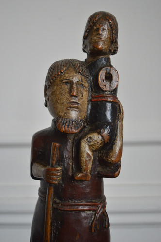 Sculpture saint christophe - sculpture,