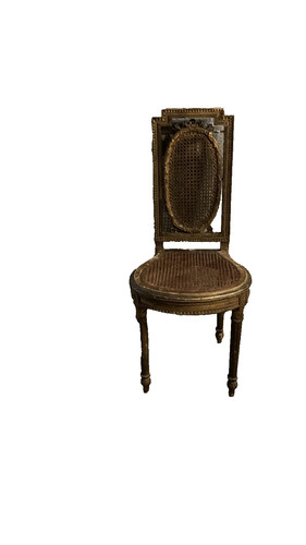 Chaise médaillon style - médaillon, louis