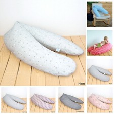 COUSSIN D'ALLAITEMENT de MATERNITE de GROSSESSE + sa HOUSSE PUR COTON OEKO-TEX