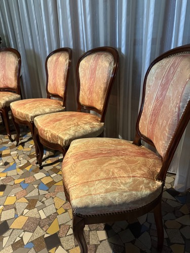 Lot chaises anciennes - lot, 4