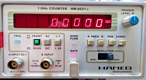 Hameg 8021 counter - hm, 8021-2