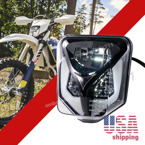 Led headlight low drl fit - headlight, hi-low