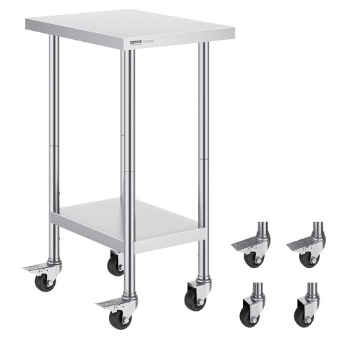 Vevor table travail inox - vevor, en
