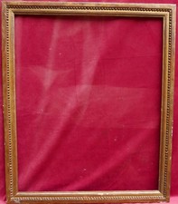 Louis XVI wooden frame from the 18th century for chassis: 65.5 x 55.3 cm