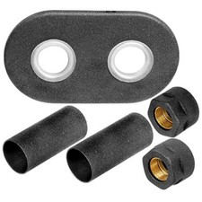 Graphite Métal Collier +2x Cu