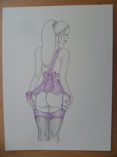 Dessin original portrait - dessin,