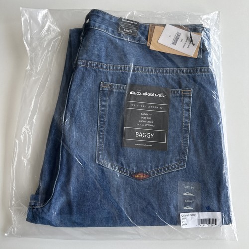 Quiksilver baggy denim pants - quiksilver,