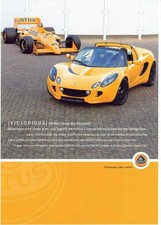 Catalogue Brochure Lotus Elise