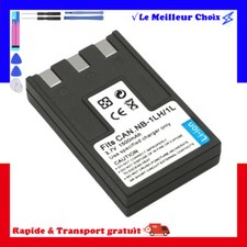 Batterie NB-1L pour Canon PowerShot S100 ELPH, S110 ELPH, S200 ELPH, S230 ELPH
