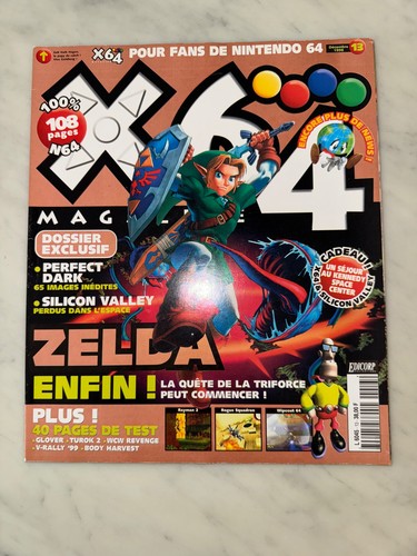 Magazine nintendo x64 - nintendo, 64